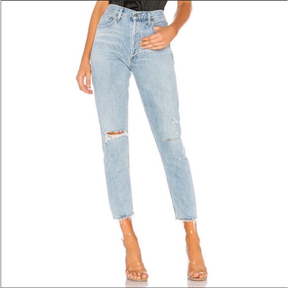 Agolde Jamie High Rise Classic in Shakedown - Picture 1 of 10